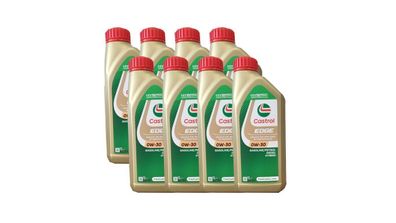 Castrol Edge 0W-30 8x1 Liter MB-Freigabe 229.31/ 229.51, GM dexos2