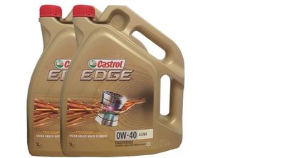 Castrol Edge 0W-40 2x5 Liter VW 502 00/ 505 00, MB-229.3/ 229.5, Porsche A40