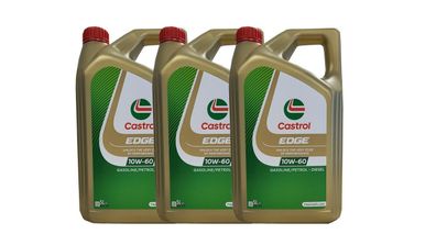 Castrol Edge 10W-60 Supercar VW 501 01/ 505 00, BMW M-Modelle 3x5 Liter