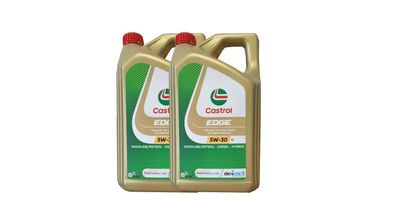Castrol Edge 5W-30 C3, VW 505 00/505 01, MB-229.31/ 229.51, GM dexos, 2x5 Liter