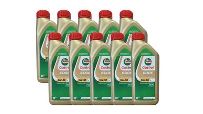 Castrol Edge 5W-30 LL, MB 229.31/ 229.51, VW 504 00/ 507 00 10x1 Liter