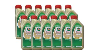 Castrol Edge 5W-30 LL, MB 229.31/ 229.51, VW 504 00/ 507 00 12x1 Liter