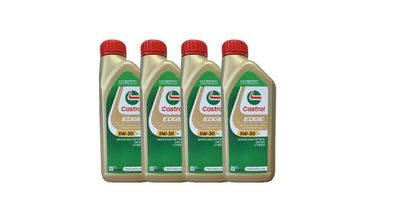 Castrol Edge 5W-30 LL, MB 229.31/ 229.51, VW 504 00/ 507 00 4x1 Liter
