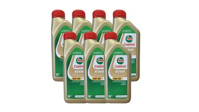 Castrol Edge 5W-30 LL, MB 229.31/ 229.51, VW 504 00/ 507 00 7x1 Liter