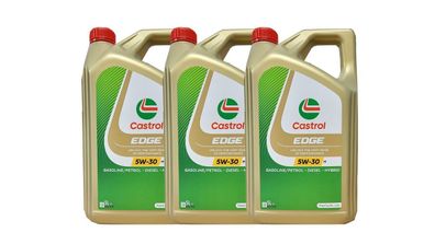 Castrol Edge 5W-30 M, BMW LL-04, MB 229.31/ 229.51/ 229.52 3x5 Liter