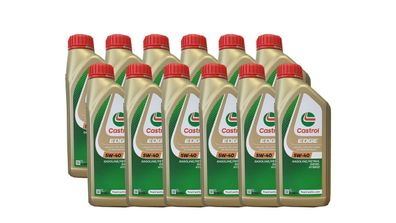 Castrol Edge 5W-40, VW 505 00/ 505 01, MB 229.31/ 229.51/ 226.5, 12x1 Liter