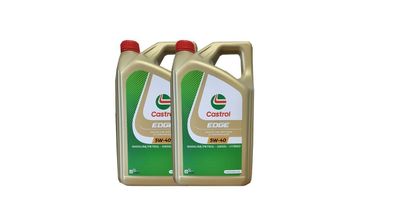Castrol Edge 5W-40, VW 505 00/ 505 01, MB 229.31/ 229.51/ 226.5, 2x5 Liter