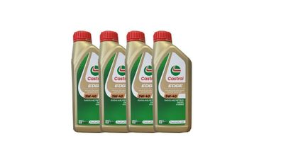 Castrol Edge 5W-40, VW 505 00/ 505 01, MB 229.31/ 229.51/ 226.5, 4x1 Liter
