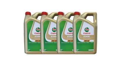Castrol Edge 5W-40, VW 505 00/ 505 01, MB 229.31/ 229.51/ 226.5, 4x5 Liter