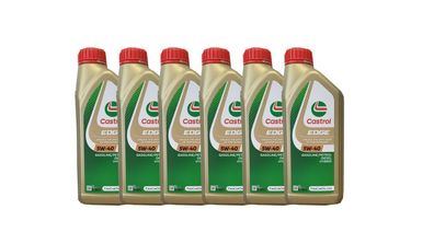 Castrol Edge 5W-40, VW 505 00/ 505 01, MB 229.31/ 229.51/ 226.5, 6x1 Liter