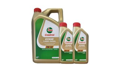 Castrol EDGE Turbo Diesel 5W-40 1x5 + 2x1 Liter VW 50501 MB 229.51, Fiat, Dexos2