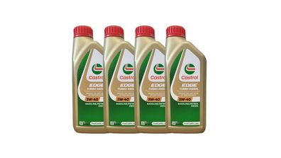 Castrol EDGE Turbo Diesel 5W-40, Dexos 2, VW 505 00/505 01 4x1 Liter