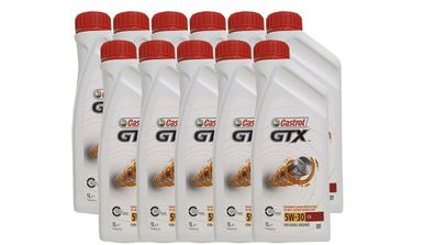 Castrol GTX 5W-30 C4 11x1 Liter, RN 0720, MB 226.51