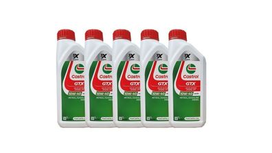 Castrol GTX Ultraclean 10W-40 A3/ B3, MB-229.1, VW 501 01/ 505 00 5x1 Liter