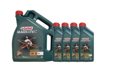 Castrol Magnatec 5W-30 DX 5 + 4x1 Liter