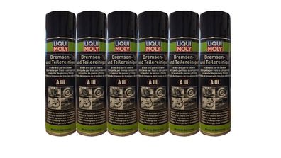 LIQUI MOLY 3389 Bremsen und Teilereiniger 6x 500 ml