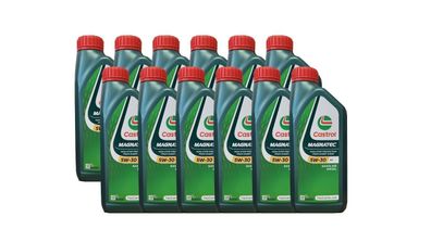 Castrol Magnatec STOP-START 5W-30 A5, WSS-M2C913-C/ WSS-M2C913-D, 12x1 Liter