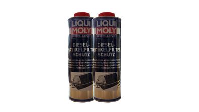 LIQUI MOLY 5123 Pro-Line Diesel Partikelfilter Schutz 2x 1 Liter