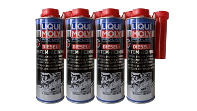 LIQUI MOLY 5156 Pro-Line DIESEL SYSTEM Injektor Reiniger 4x 500 ml