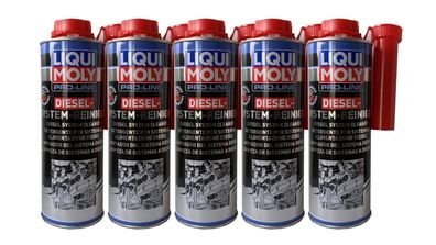 LIQUI MOLY 5156 Pro-Line DIESEL SYSTEM Injektor Reiniger 5x 500 ml