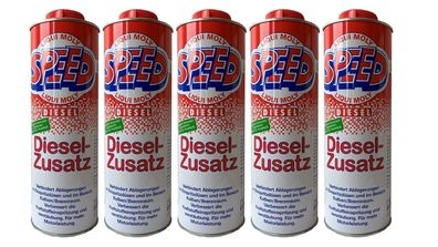 LIQUI MOLY 5160 Speed Diesel-Zusatz 5x1 Liter