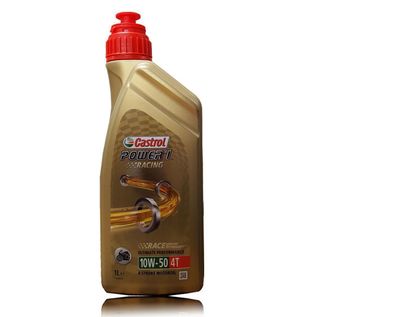 Castrol Power 1 Racing 10W-50 4T Motorrad ?l 1Liter