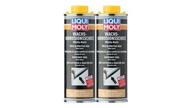 Liqui Moly 6104 Wachskorrosionsschutz braun 2x 1 Liter