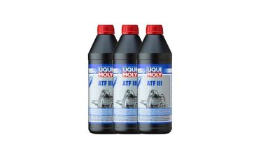 LIQUI MOLY 1043 ATF III Automatikgetriebeöl 3x1 Liter