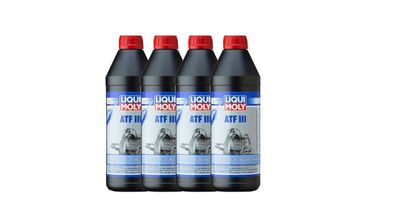 LIQUI MOLY 1043 ATF III Automatikgetriebeöl 4x1 Liter