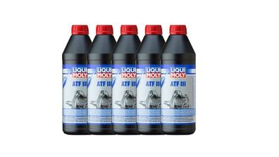 LIQUI MOLY 1043 ATF III Automatikgetriebeöl 5x1 Liter