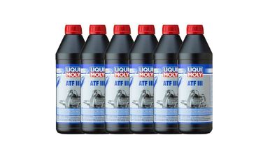 LIQUI MOLY 1043 ATF III Automatikgetriebeöl 6x1 Liter