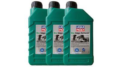 LIQUI MOLY 1280 BIO Sägekettenöl 3x 1Liter