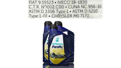 Paraflu 11 grün Iveco/ Fiat Türkis 3x1 Liter Frostschutz Kühlflüssigkeit