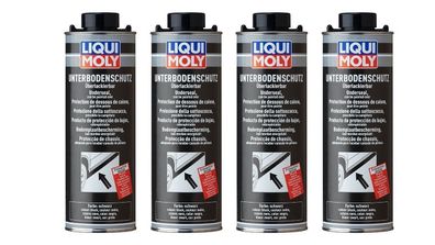 Liqui Moly Unterbodenschutz schwarz / 6114 / 4x1 Liter