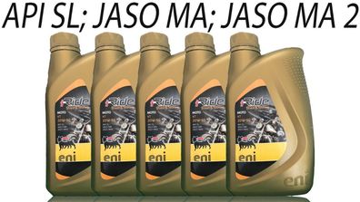 Eni i-ride moto 4T 20W50 ersetzt Agip Moto Racing 4T 20W-50 5x1 Liter