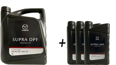 MAZDA Original OIL Supra DPF 0W-30 5 + 3x1 Liter