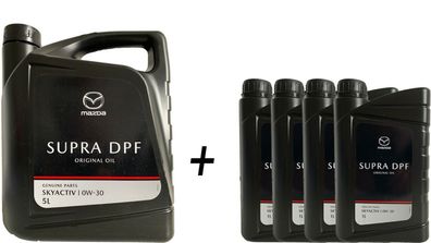 MAZDA Original OIL Supra DPF 0W-30 5 + 4x1 Liter