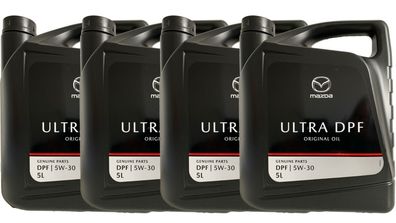 MAZDA Original OIL ULTRA DPF 5W-30 4x5 Liter Kanne