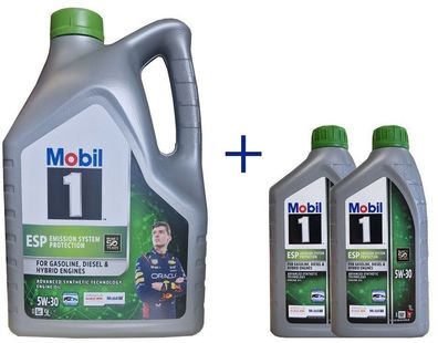 Mobil 1 ESP 5W 30 1x5 Liter + 2x1 Liter VW 50400 / 50700,