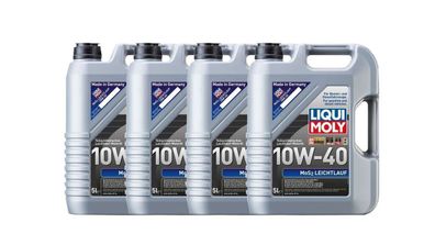 LIQUI MOLY 1092 MoS2 Leichtlauf 10W- 40 4x5 Liter