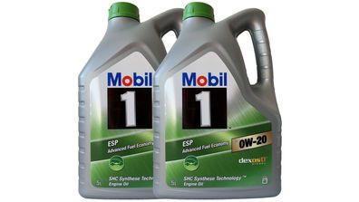 Mobil 1 ESP X2 0W-20, VW 508 00/509 00 2x5 Liter