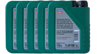 Liqui Moly 1264 Rasenmäheröl SAE 30 5x1 Liter Dose