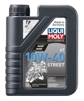 LIQUI MOLY 1521 Motorbike 4T 10W-40 Street 1 Liter