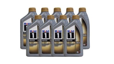 Mobil 1 FS (ersetzt NEW LIFE) 0W-40 9x1 Liter Motoröl Mercedes VW Porsche