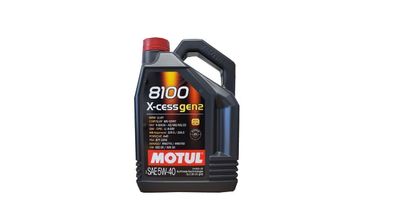 Motul 8100 X-cess 5W-40 1x5 Liter Motoröl MB 229.5, PSA 2296, RN700, VW 502 00