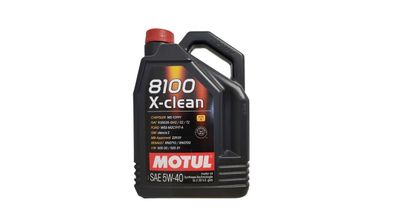 Motul 8100 X-clean 5W40 1 x 5 Liter , Opel GM dexos2, MB 229.51