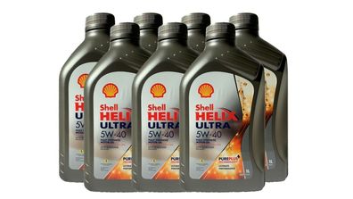 Shell Helix Ultra 5W40 7x1 Liter Motoren?l , Porsche A40, MB 229.5