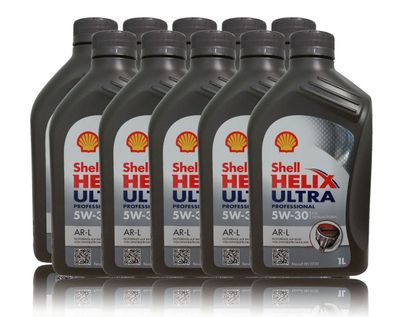 Shell Helix Ultra Professional AR-L 5W-30 10x1 Liter Motor?l C4, Renault