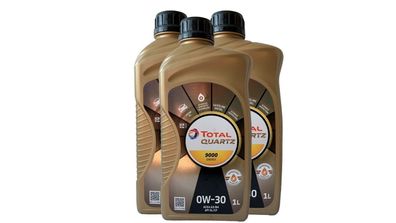 Total Quartz 9000 Energy 0W-30 3 x 1 Liter Motor?l VW 50500 , MB 229.5