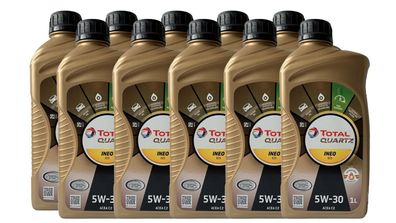 Total Quartz Ineo ECS 5W 30 Motoren?l 10x1 Liter